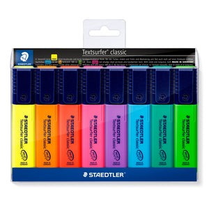 Staedtler Textsurfer Classic Highlighter Assorted Wallet 8 364 WP8