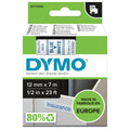 Dymo D1 Label Tape 12mm x 7m Blue on White