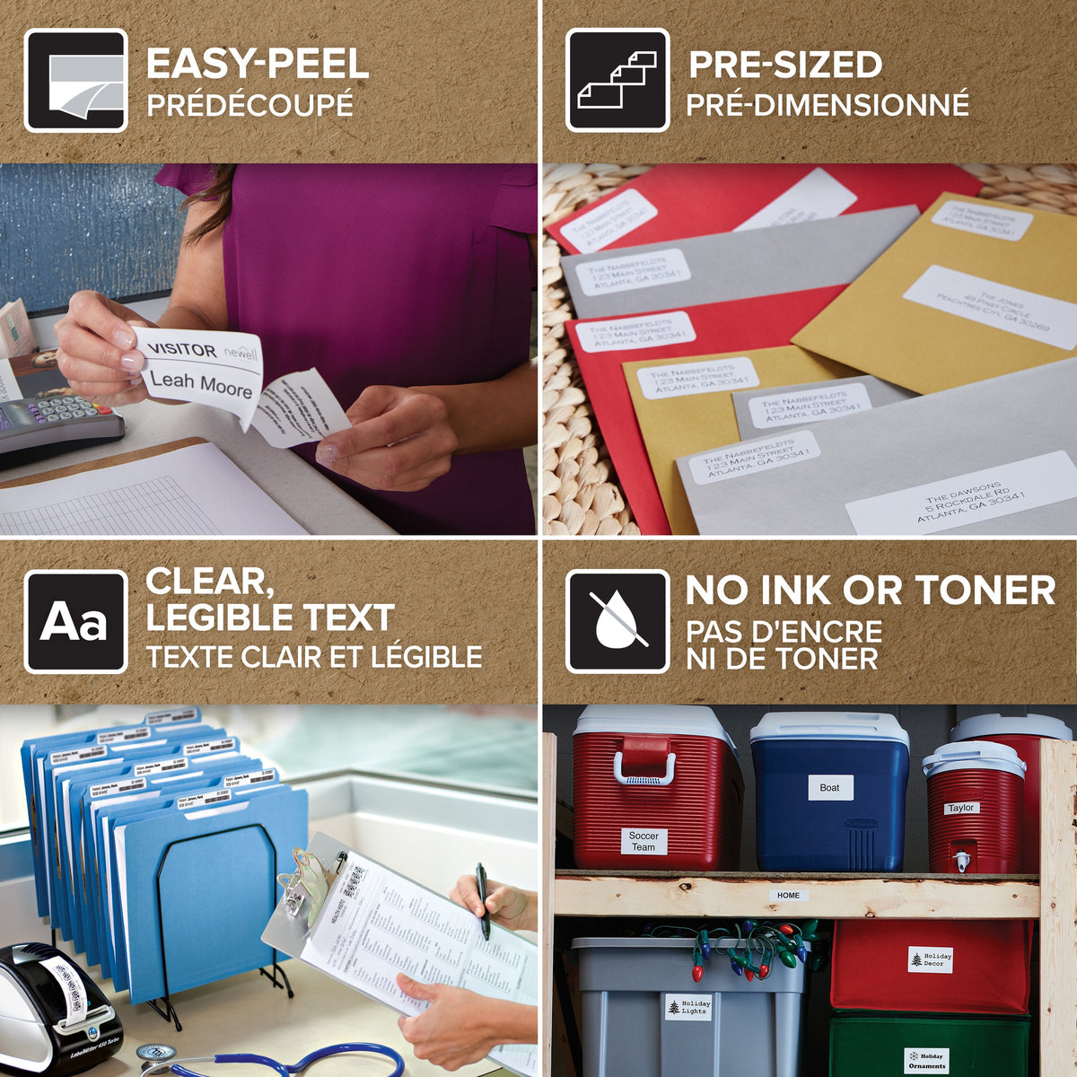 Dymo LabelWriter Multi Purpose Labels 57 x 32mm Single Roll 1000 Labels