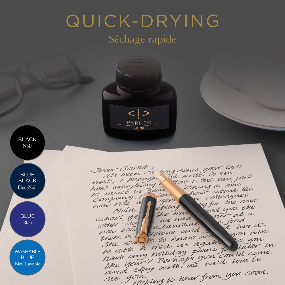 Parker Ink Bottle Blue 50ml