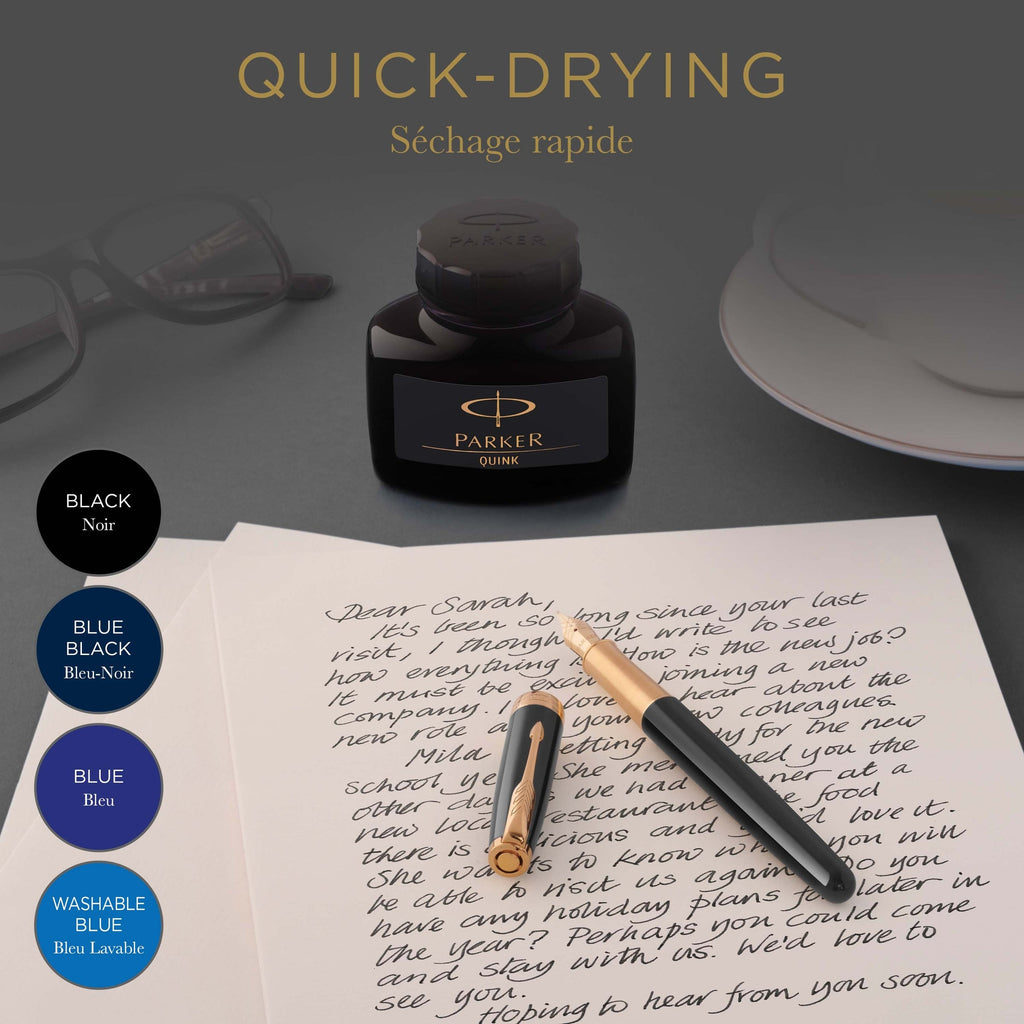 Parker Fountain Pen Ink Bottle Blue 50ml