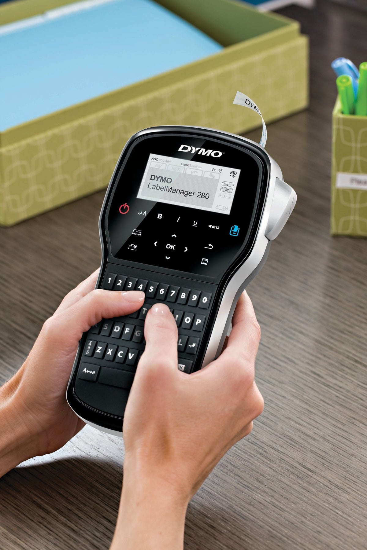 Dymo LabelManager 280P Rechargeable Labeller with PC and Mac Connectivity