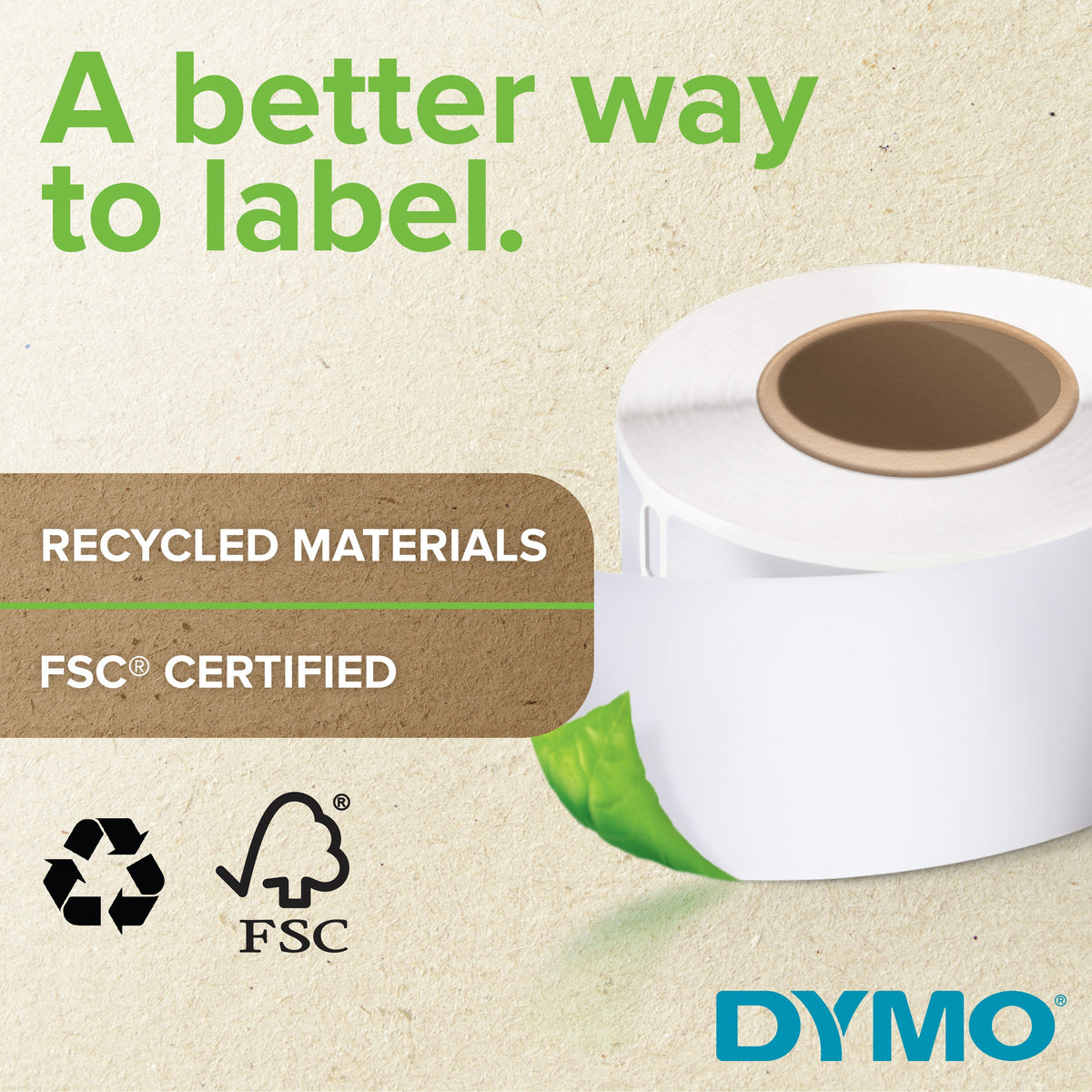 Dymo LabelWriter Durable Extra Large Labels 104 x 159mm Roll of 200