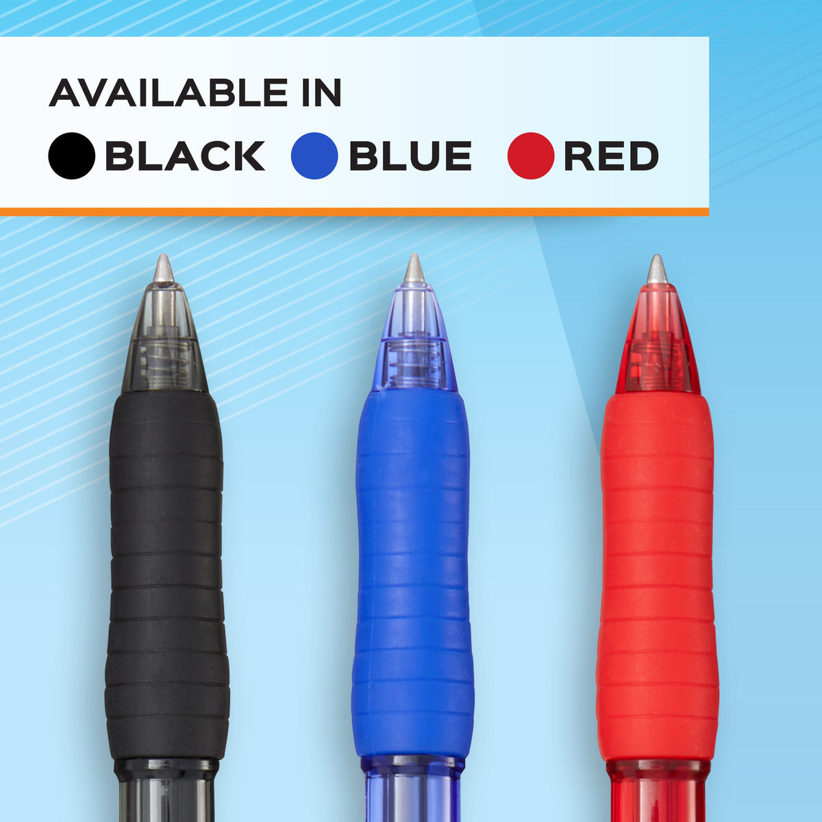 Papermate Profile Retractable Gel Pen Medium 0.7mm Black Box of 12