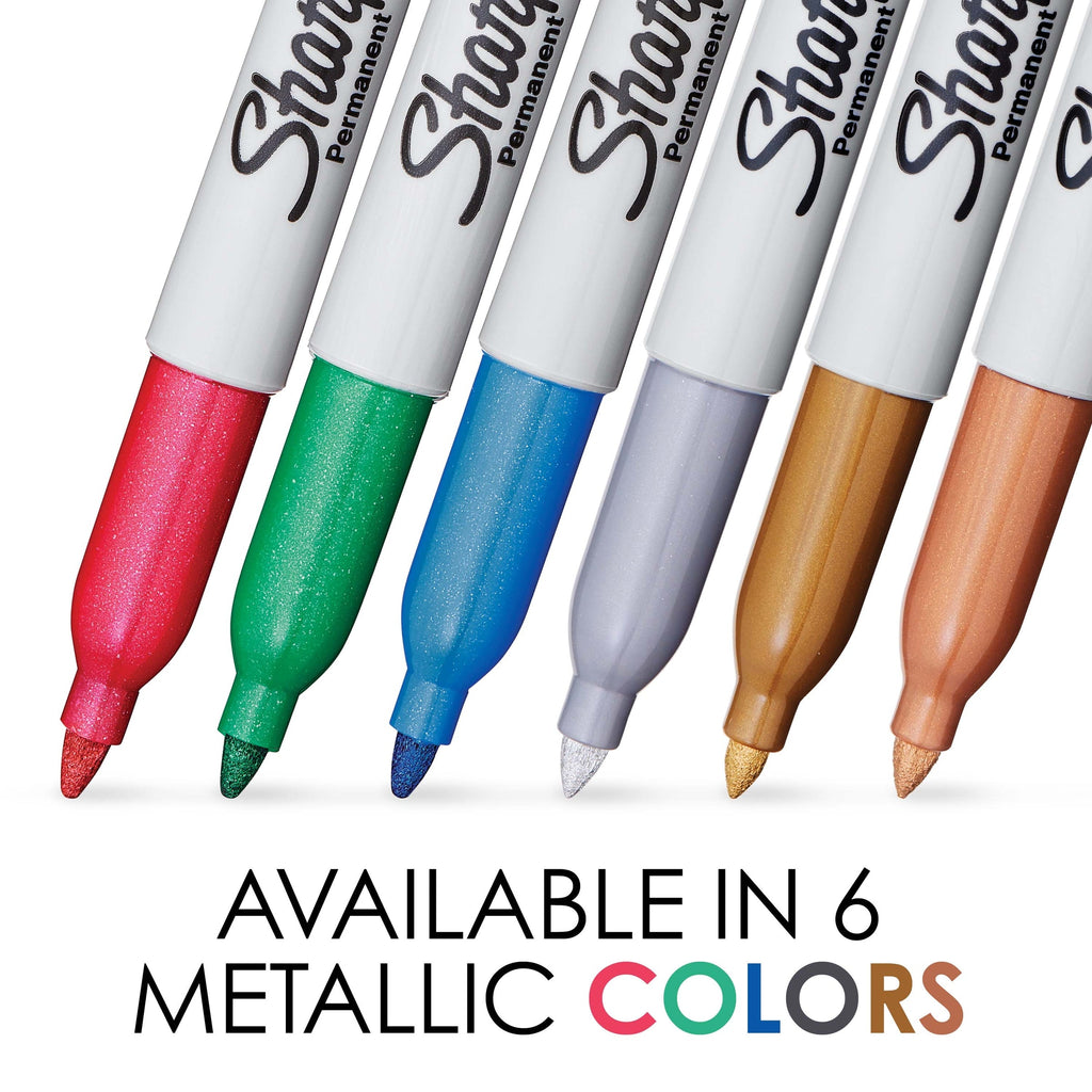 Sharpie Metallic Permanent Marker Fine Point Silver