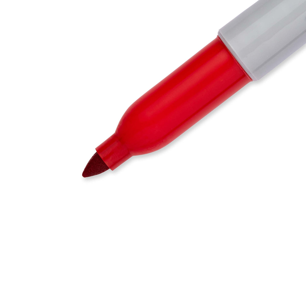 Sharpie Permanent Marker Fine Point Red Box of 12