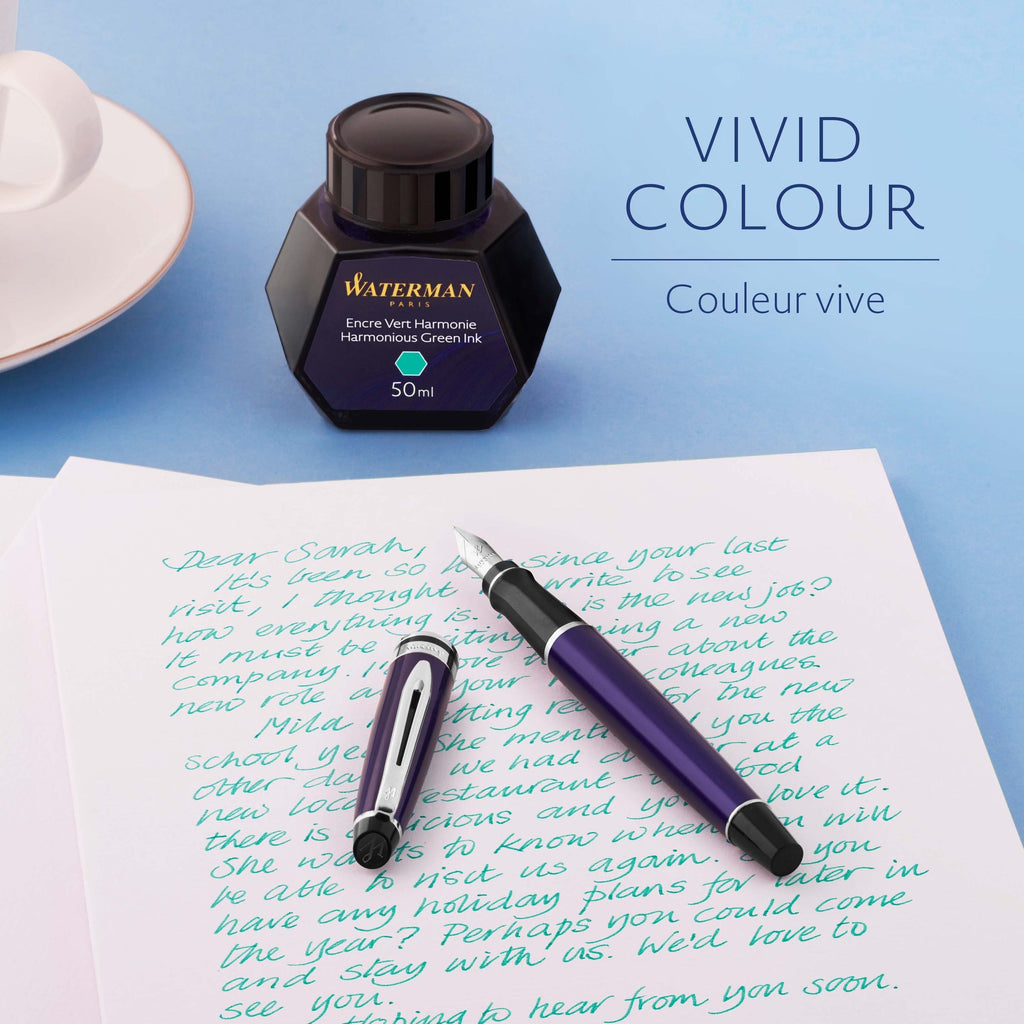 Waterman Ink 50ml Harmonious Green in Box