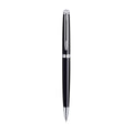 Waterman Hemisphere Black Lacquer Chrome Trim Ballpoint Pen in Box