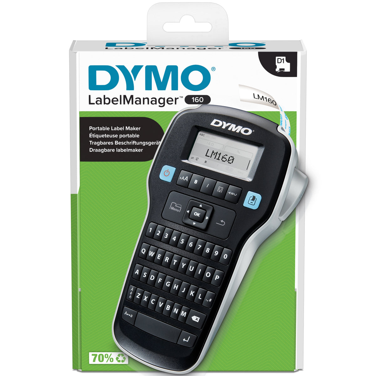 Dymo LabelManager 160P Handheld Labeller