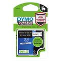 Dymo D1 Durable Label Tape 12mm Black on White