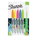 Sharpie Neon Permanent Marker Fine Point Assorted Pack of 5