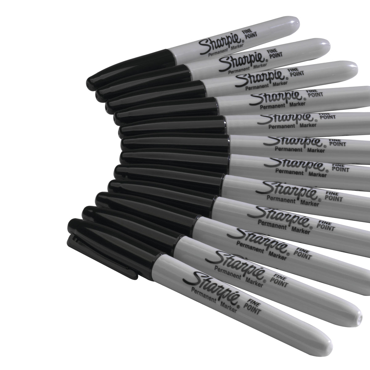 Sharpie Permanent Marker Fine Point Black Box of 36