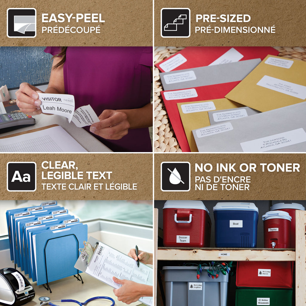 Dymo LabelWriter 4XL 5XL Extra Large Shipping Labels 104 x 159mm Single Roll 220 Labels