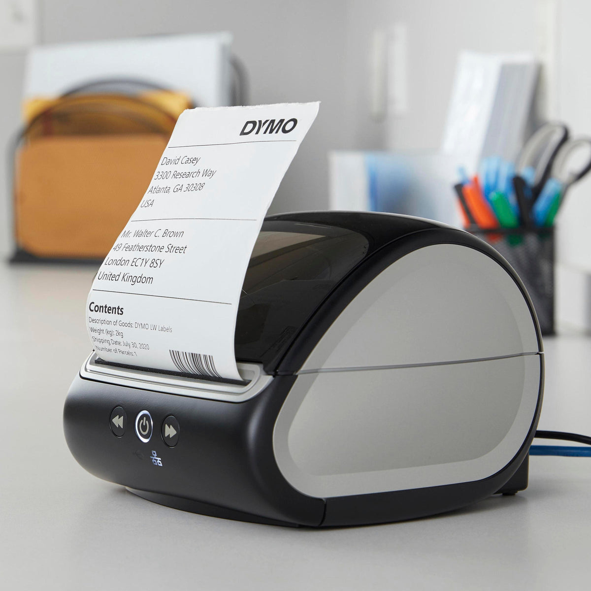 Dymo LabelWriter 5XL Wide Format Label Printer for Extra Large Shipping Labels