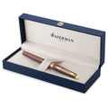 Waterman Hemisphere Metallic Copper Gold Trim Fountain Pen Medium Nib