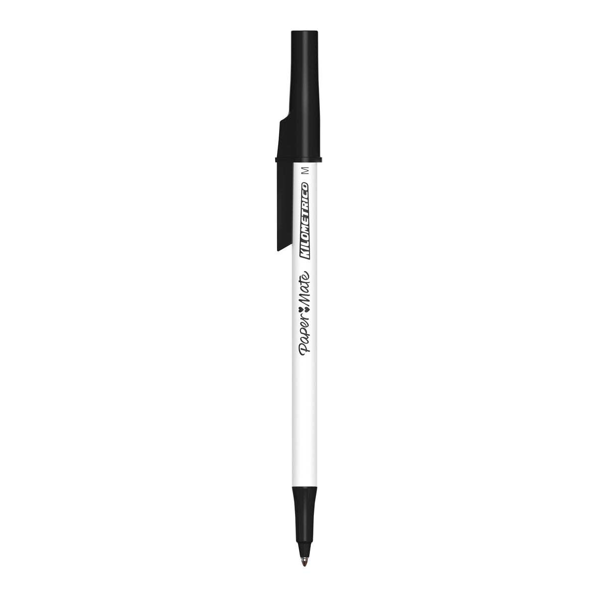 Papermate Kilometrico Ballpoint Pen 1.0mm Black Pack 10 Box of 12