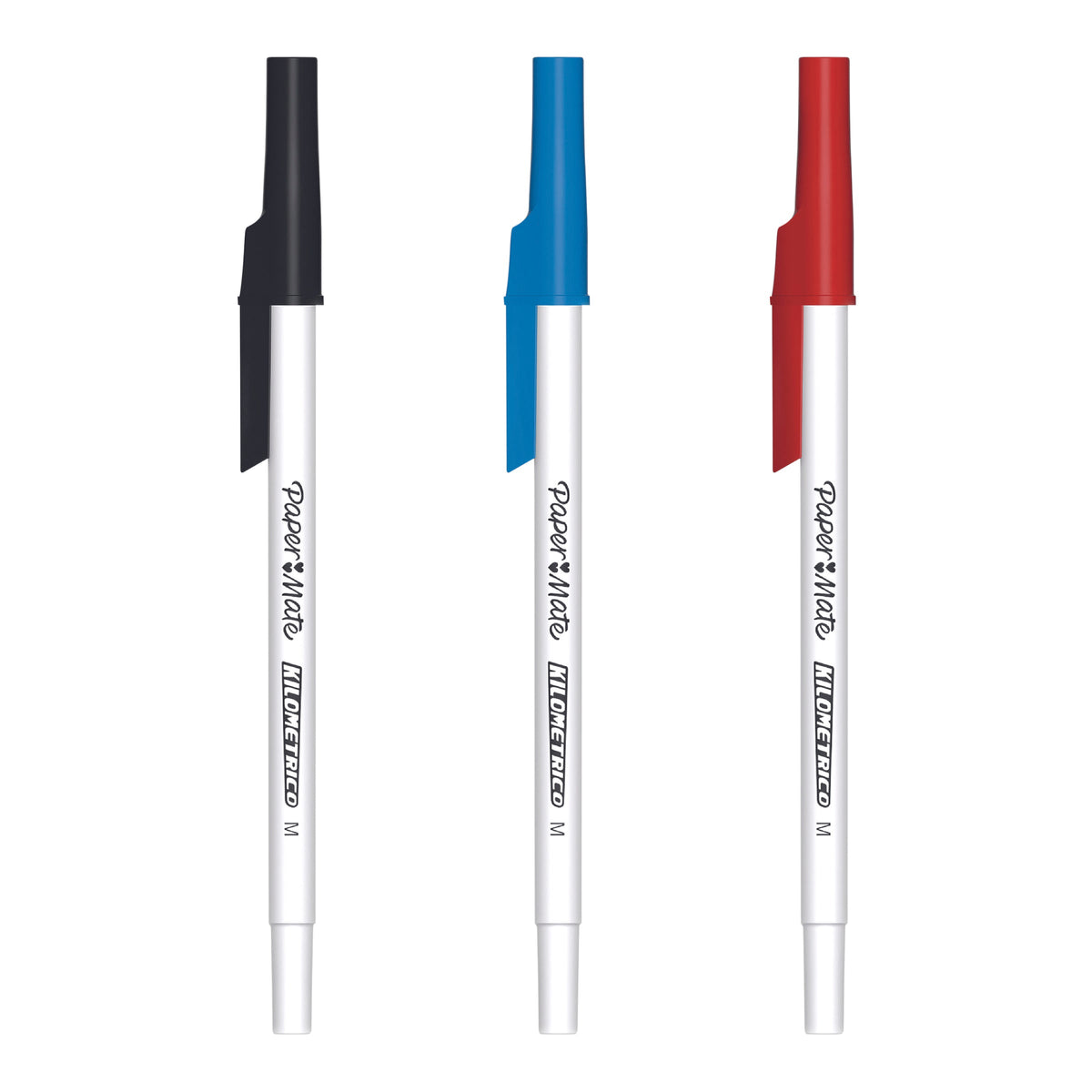 Papermate Kilometrico Ballpoint Pen 1.0mm Assorted Pack 10 Box of 12
