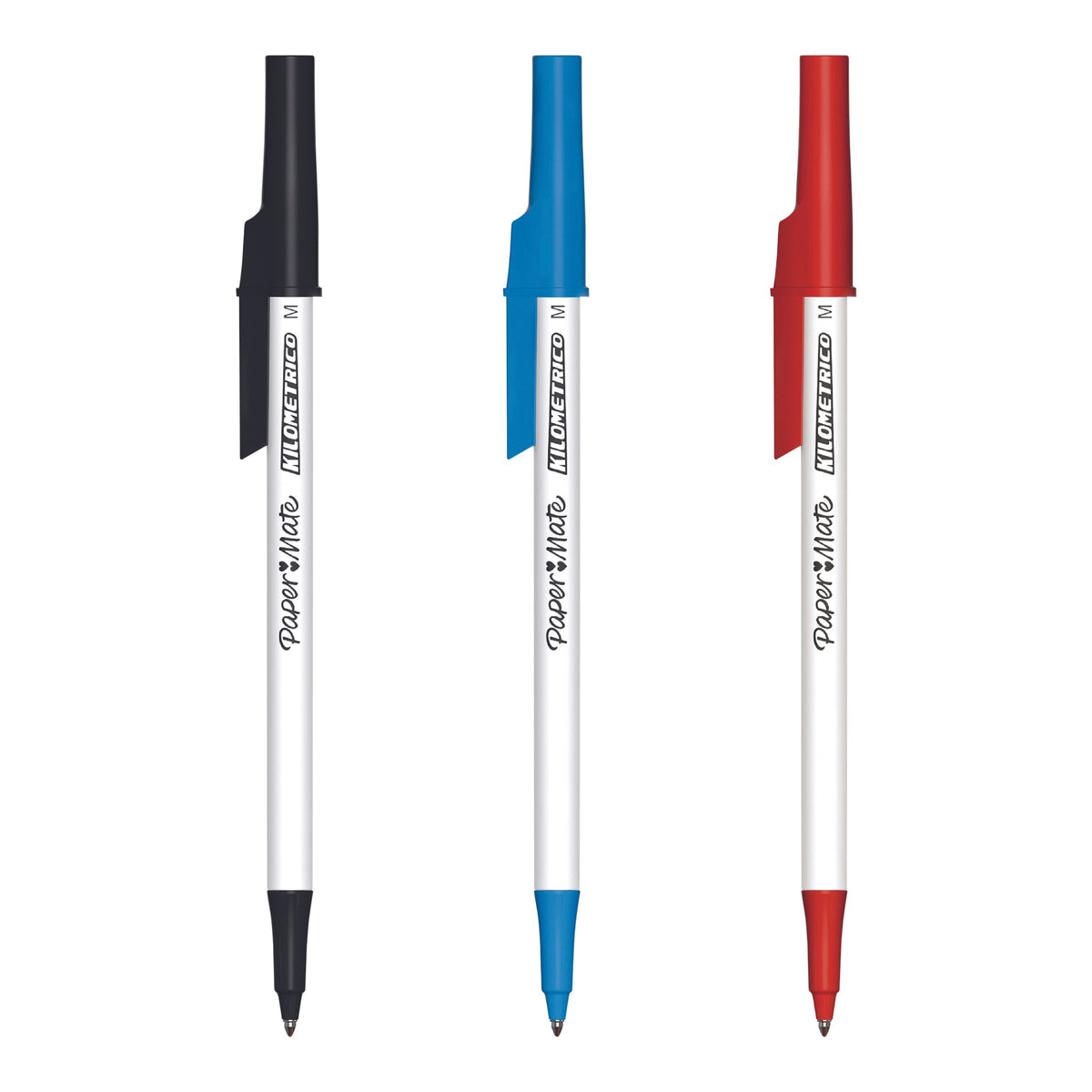 Papermate Kilometrico Ballpoint Pen 1.0mm Assorted Pack 10 Box of 12