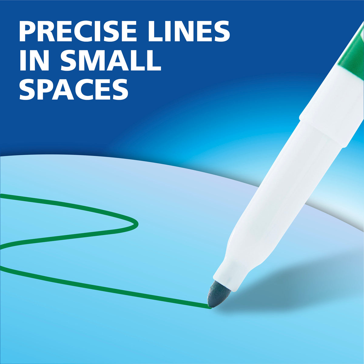 Expo 86001 Low Odour Dry Erase Markers Fine Tip Black Box 12