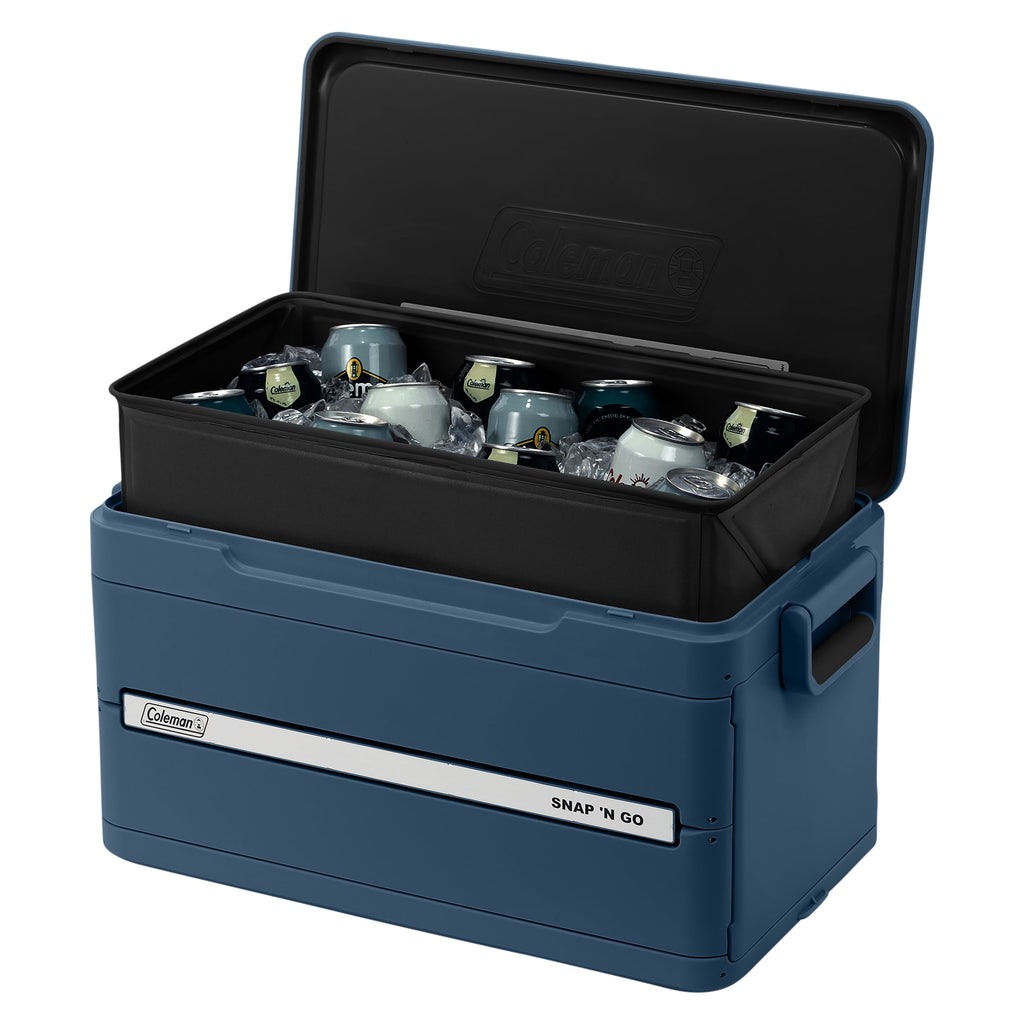 Coleman Snap 'N Go 42L Collapsible Cooler Sapphire