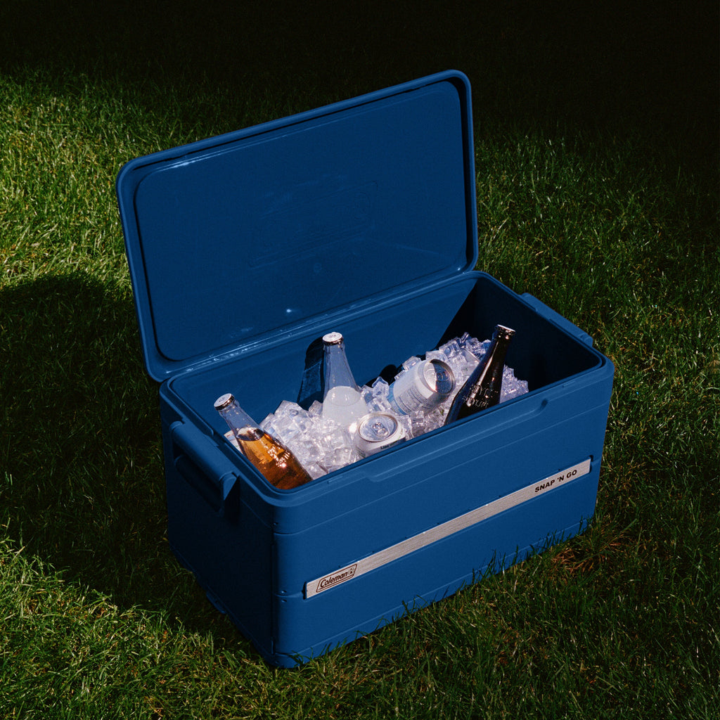 Coleman Snap 'N Go 52L Collapsible Cooler Sapphire