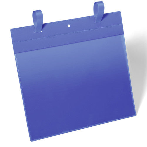 Durable Logistics Pockets with Binders A4 Landscape Pack 50