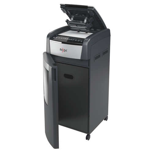 Rexel Optimum AutoFeed+ 750X Cross Cut Paper Shredder Black