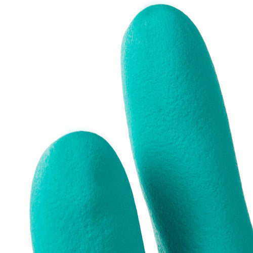 Kimberly Clark KleenGuard G80 Nitrile Chemical Resistant Gauntlets Size 9 Large Green Box of 12