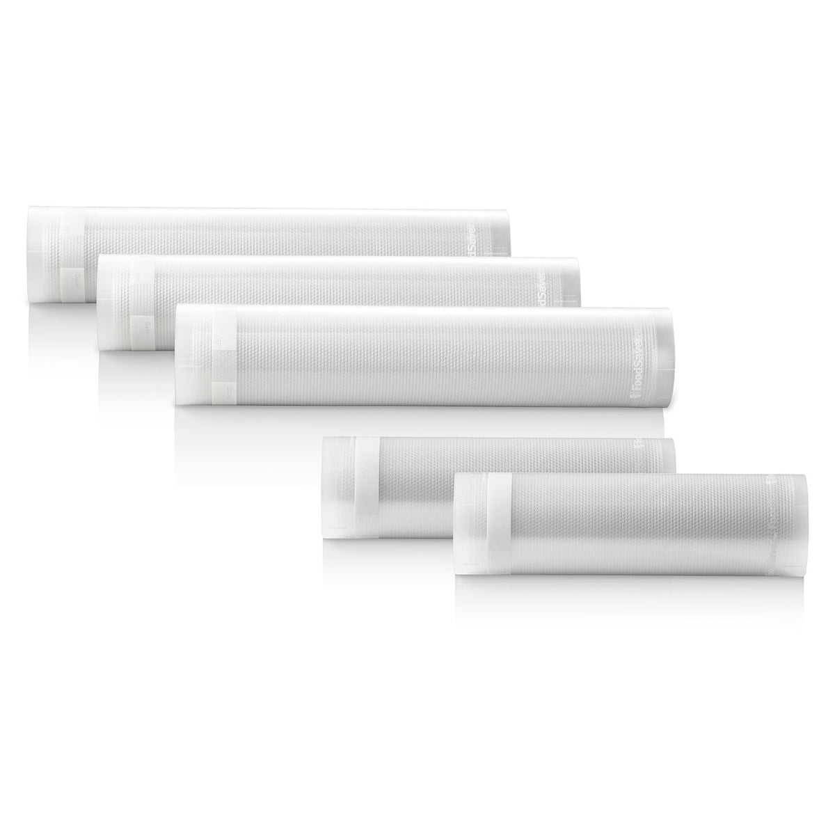 FoodSaver Variety Pack Vacuum Seal Rolls 3 x 28cm & 2 x 20cm
