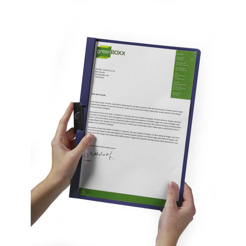 Durable Duraclip 30 Document File A4 30 Sheet Black Box 25