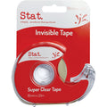 Invisible Tape 18mm x 33m on Dispenser Box of 12