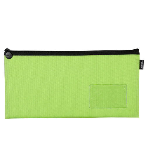 Celco Pencil Case Lime Green 1 Zip Medium 350 x 180mm