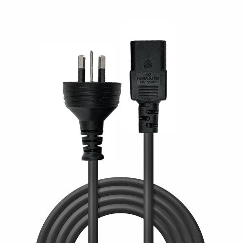 Lindy 5m Power Cable 10A 3-Pin Plug to IEC C13 Socket