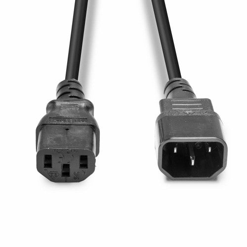Lindy 3m Power Cable 10A IEC C14 Plug to C13 Socket