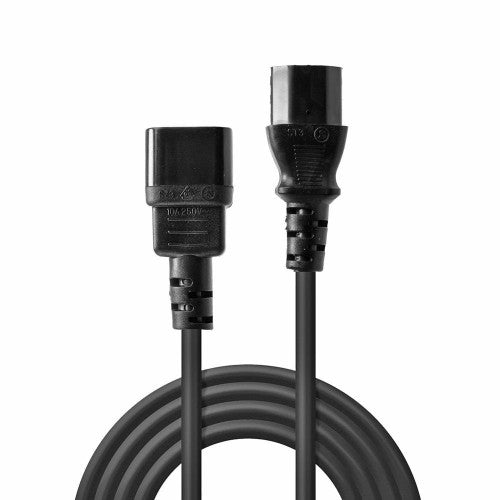 Lindy 10m Power Cable 10A IEC C14 Plug to C13 Socket
