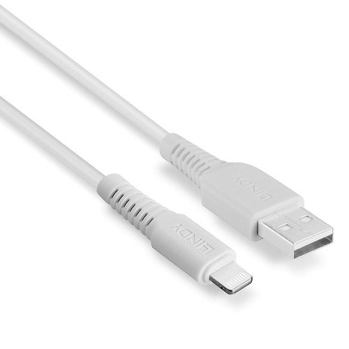 Lindy 2m USB Type A to Lightning Cable White