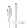 Lindy 3m USB Type A to Lightning Cable White