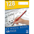 Sovereign Music Book A4 128 Page Pack of 10
