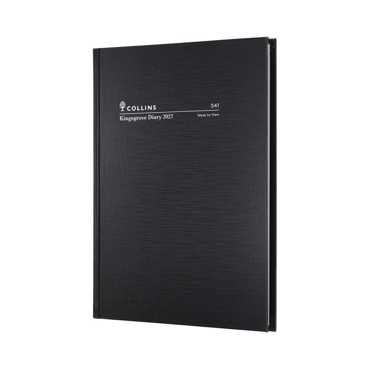 Collins Kingsgrove Diary 2027 A4 Week to a View Black