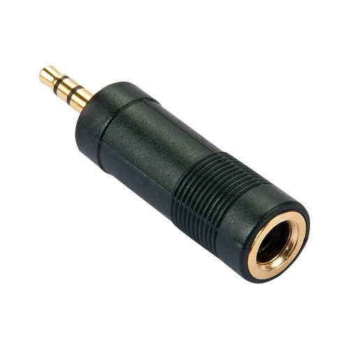 Lindy 3.5mm Stereo Jack Male to 6.3mm Female Audio Adapter
