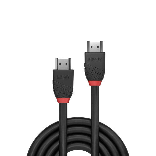 Lindy 2m High Speed HDMI Cable Black Line