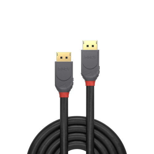 Lindy 3m DisplayPort 1.2 Cable Anthra Line