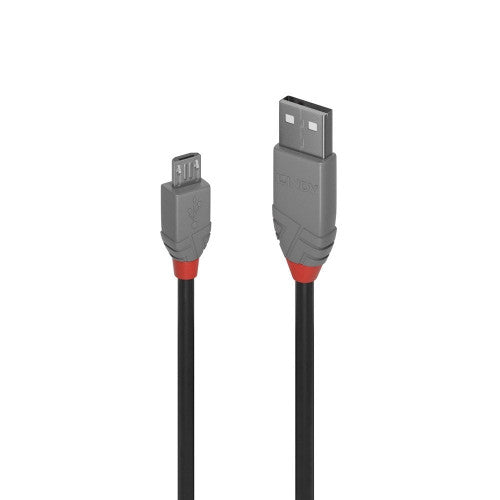 Lindy 5m USB 2.0 Cable Type A to Micro-B Anthra Line