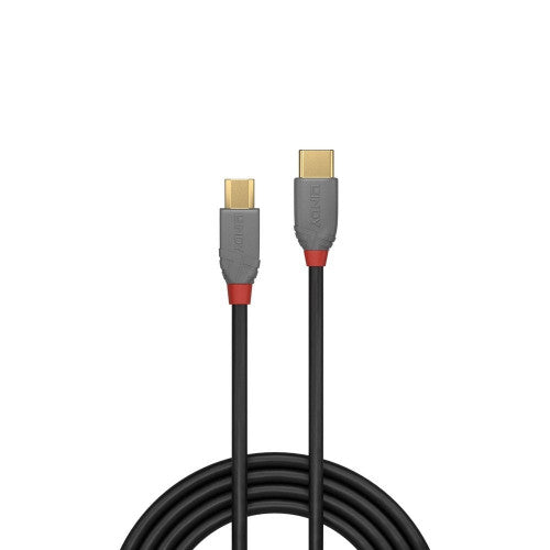 Lindy 2m USB 2.0 Type C to Micro-B Cable Anthra Line