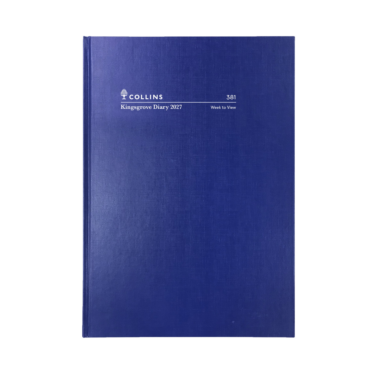 Collins Kingsgrove Diary 2027 A5 Week to a View Blue