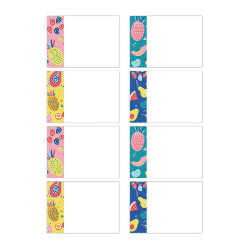 Avery Kitchen and Pantry Labels Fruit Design 44.4 x 31.7mm Rectangle Removable 40 Pack