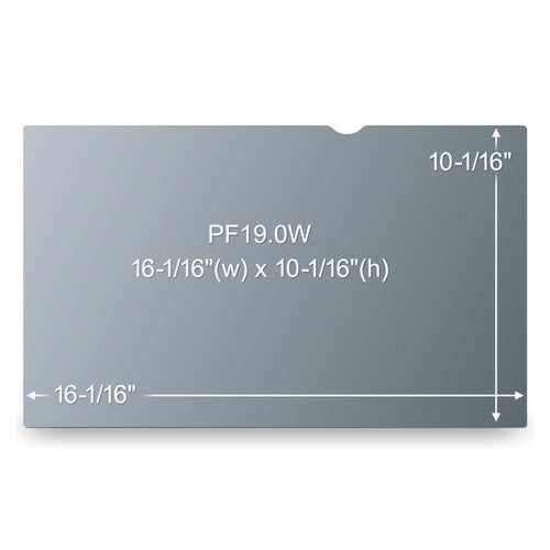 3M Anti-Glare Filter for 19 Inch Widescreen Monitor 16:10 AG190W1B
