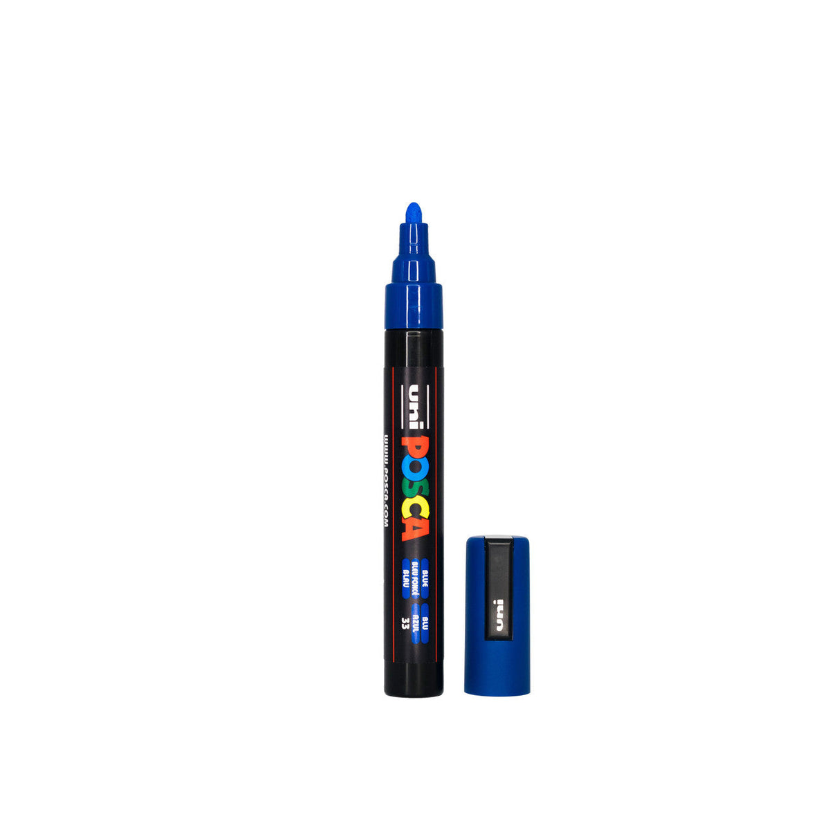 POSCA PC-5M Paint Marker Medium Bullet Tip Blue