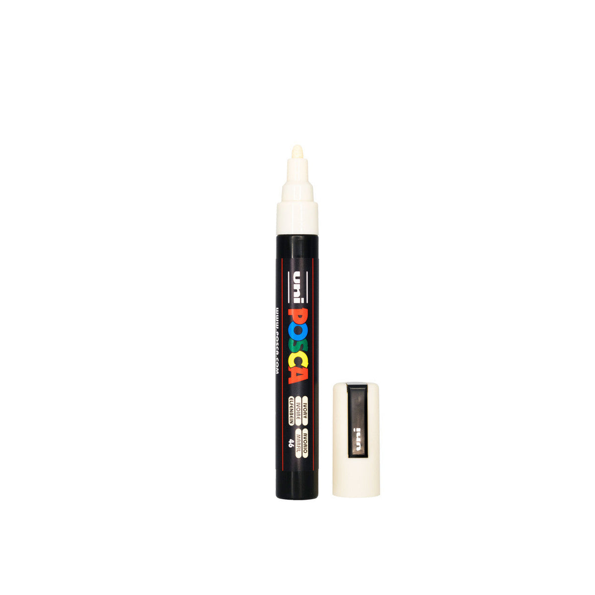 POSCA PC-5M Paint Marker Medium Bullet Tip Ivory