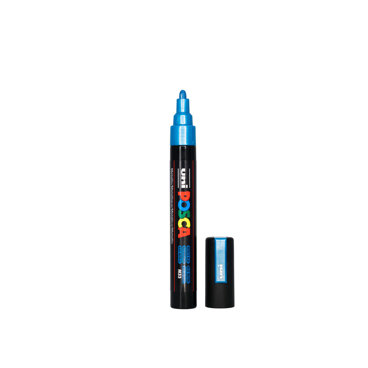 POSCA PC-5M Paint Marker Medium Bullet Tip Metallic Blue